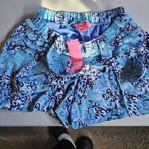 Lilly pulitzer shorts. Size 0. Light Aqua